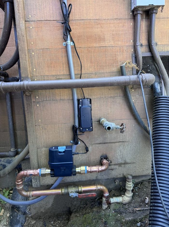 Leak Sensor Install, Mechanical Room by 5 Star Plumbing Emergency Services